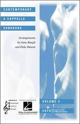 Contemporary A Cappella Songbook SATB Choral Score cover